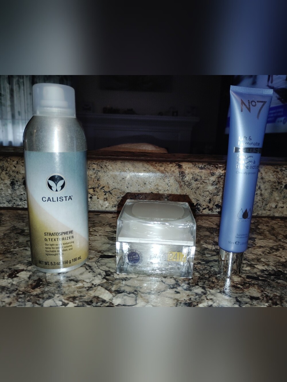 No 7!Brand-New 3-Piece Skincare & Hair Styling Beauty Bundle.New